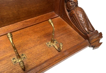 Arts & Crafts Wall Coat Rack by Kobus de Graaff, 1900s